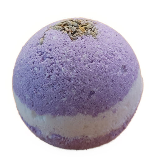 bombe de bain lavande